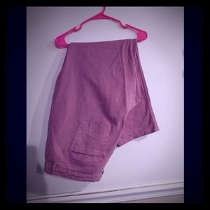 Dusty pink jeans